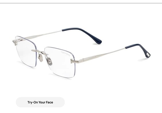Monture de lunettes Tom Ford Homme FT6117-B01654 - FT6117-B01654